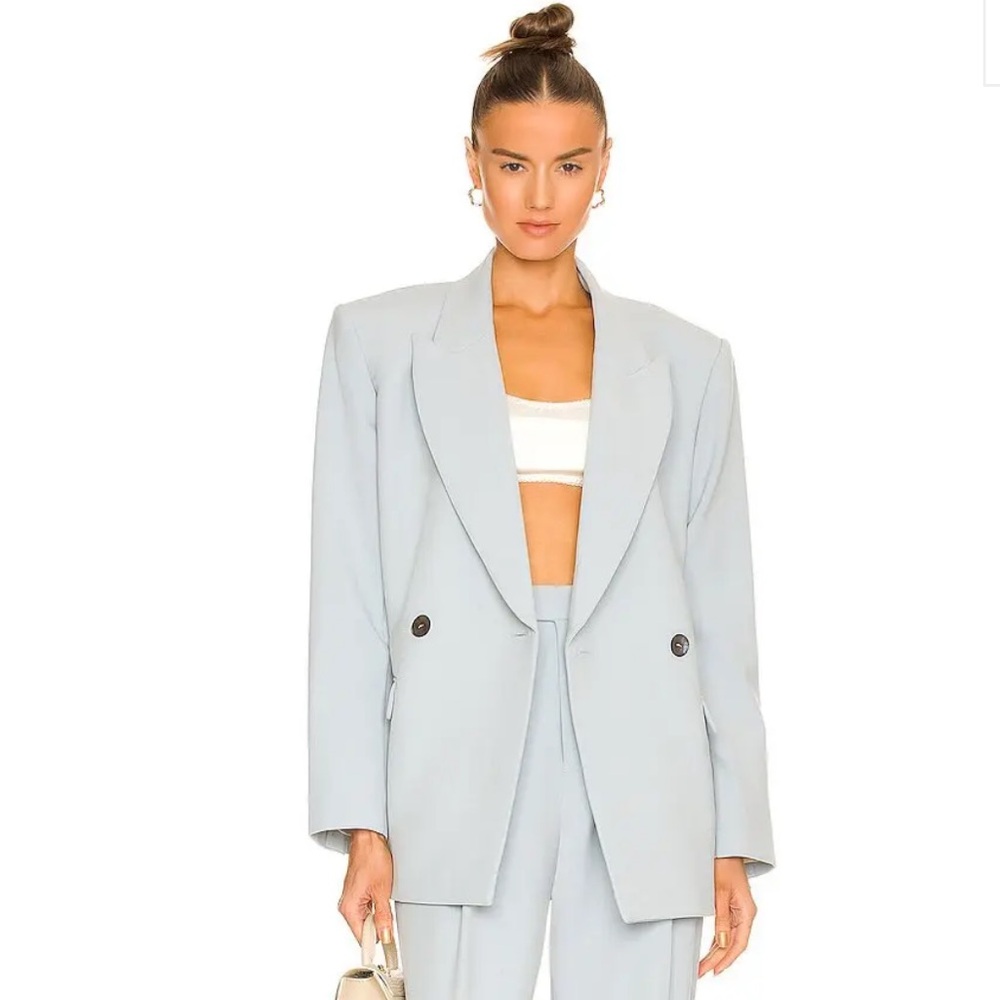 L'Academie Kaya Blazer in Light Blue